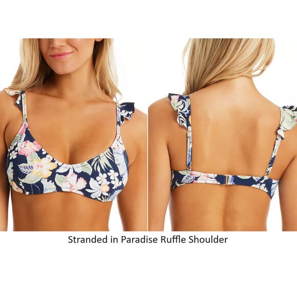 NWT Jessica Simpson Women's Bikini Bralette Halter Tops Size S-XL $50 12HL866 - Picture 6 of 10